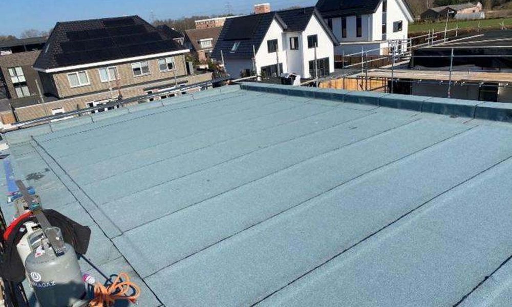 Nieuw dak in Bavel laten aanleggen Geheel nieuw plat dak aangelegd